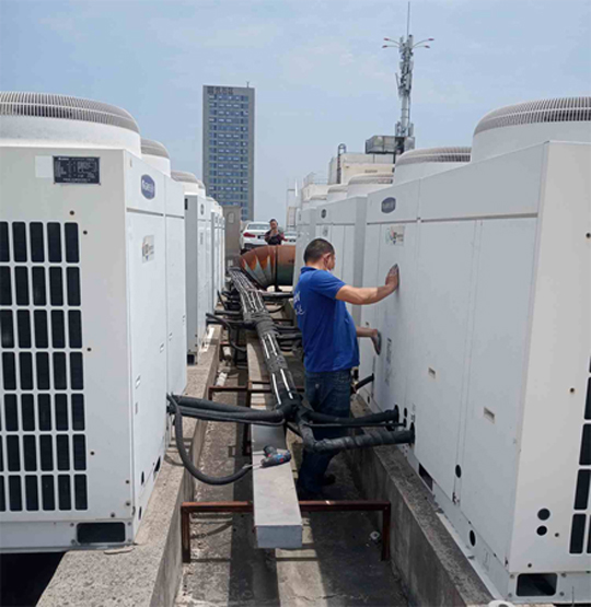 阜平中央空调制热和不制冷系统维修方法